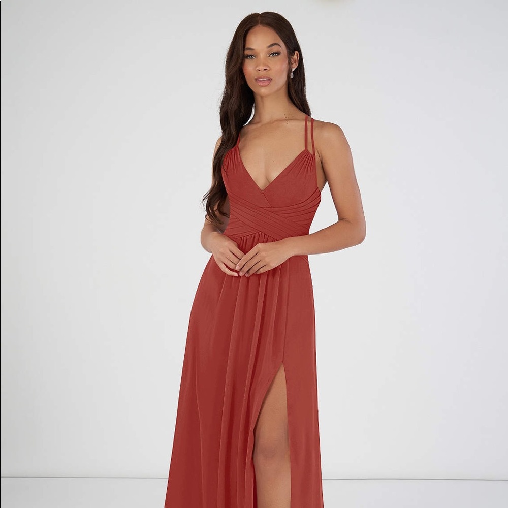 Terocotta Bridesmaid dress